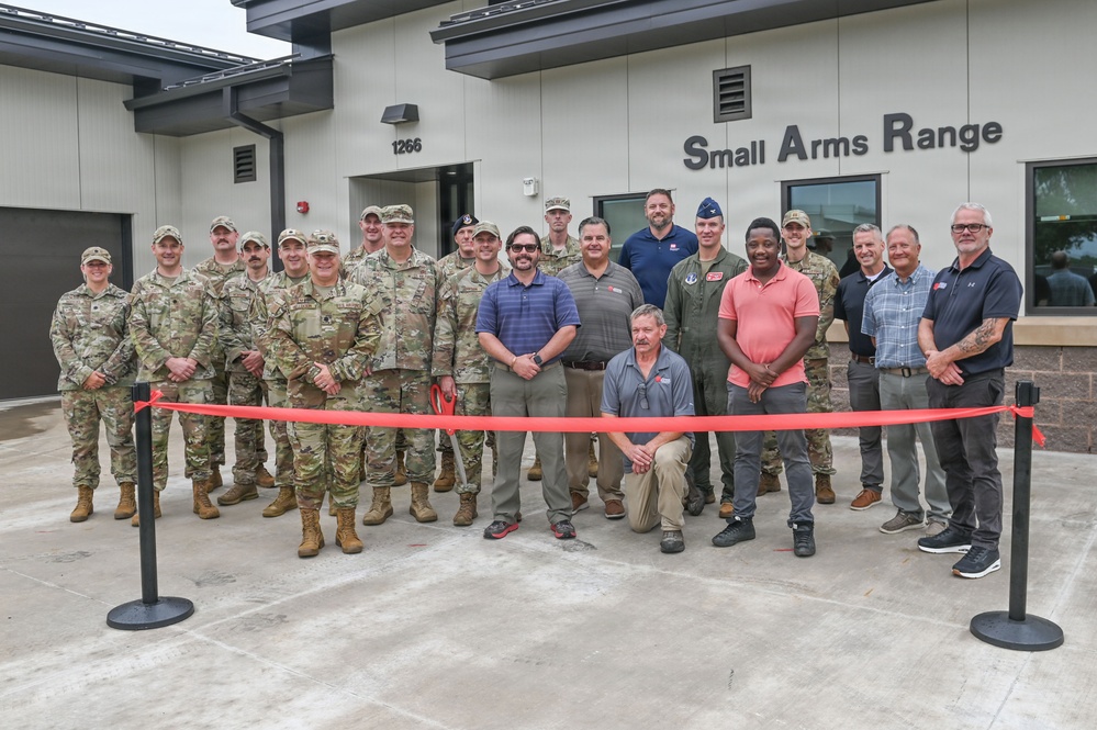 115th Fighter Wing Opens Small Arms Range