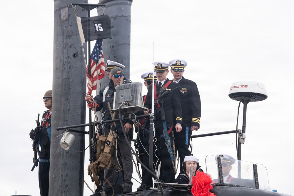 USS Newport News (SSN 750) Homecoming