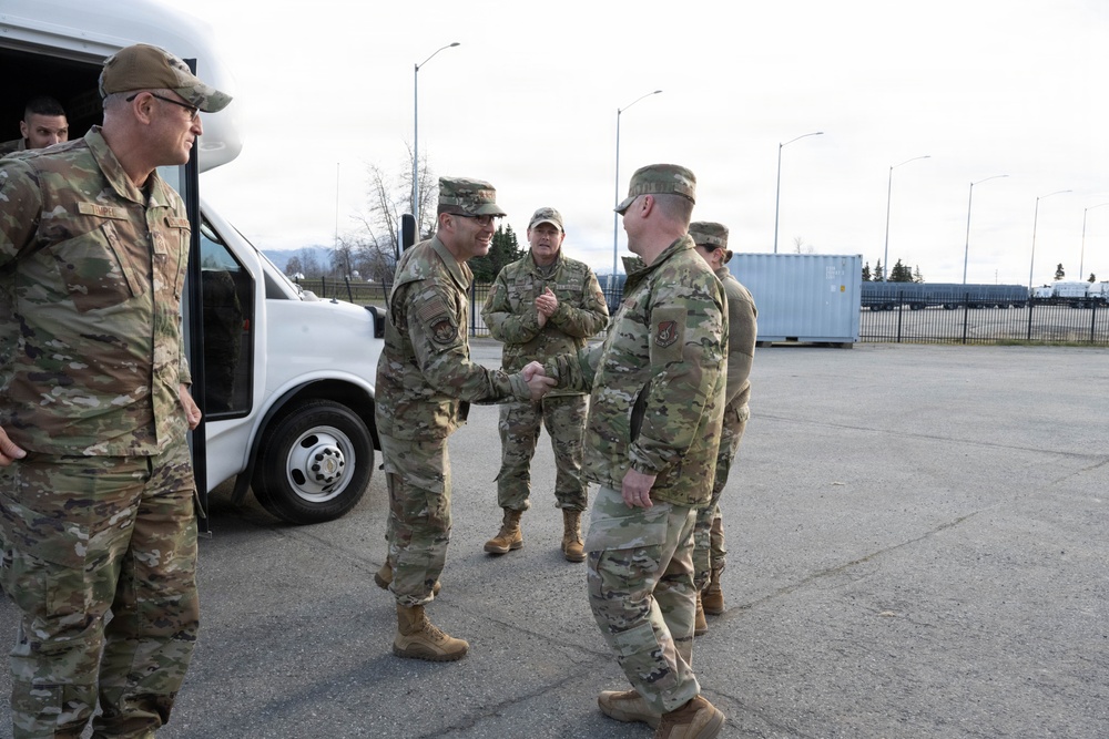 11th Air Force commander tours JBER