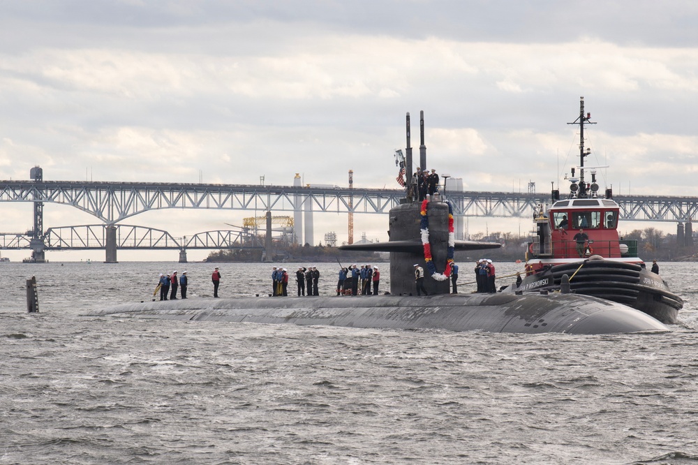 USS Newport News (SSN 750) Homecoming