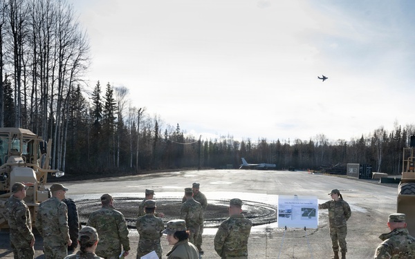 11th Air Force commander tours JBER