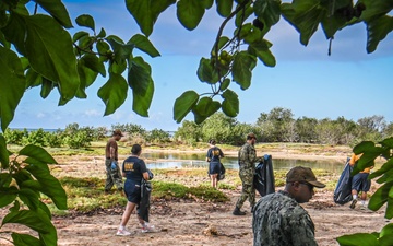 I Heart Joint Base Pearl Harbor-Hickam Ahua Reef cleanup