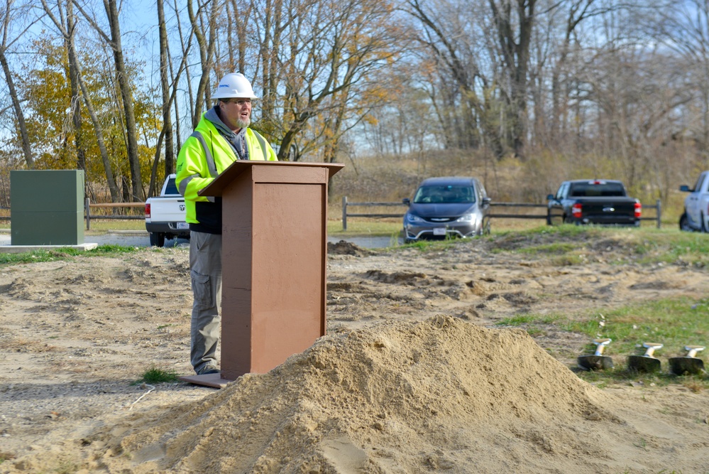 Naval Station Great Lakes Base Clearwell Repair and Replacement Project Groundbreaking