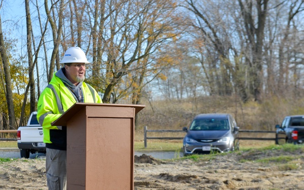 Naval Station Great Lakes Base Clearwell Repair and Replacement Project Groundbreaking