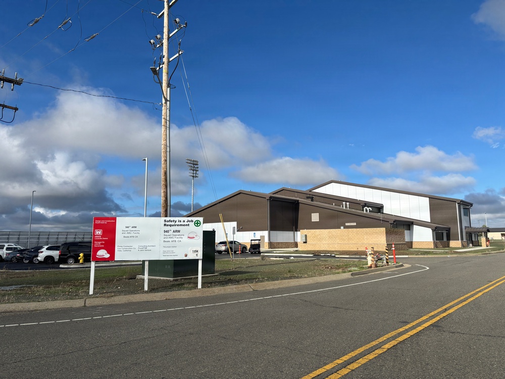 New Squadron Ops &amp; AMU Facility at Beale AFB Ready for Operations