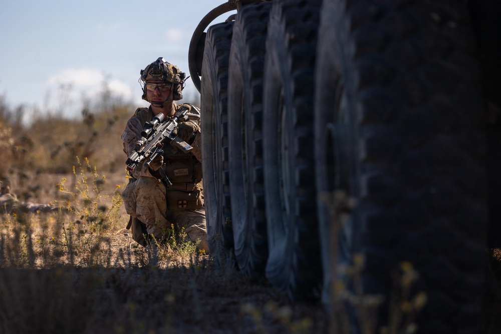 11th MEU participates in Mechanized Raid Course