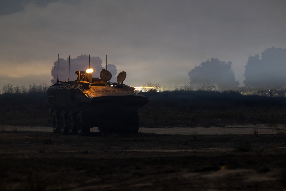 11th MEU participates in Mechanized Raid Course
