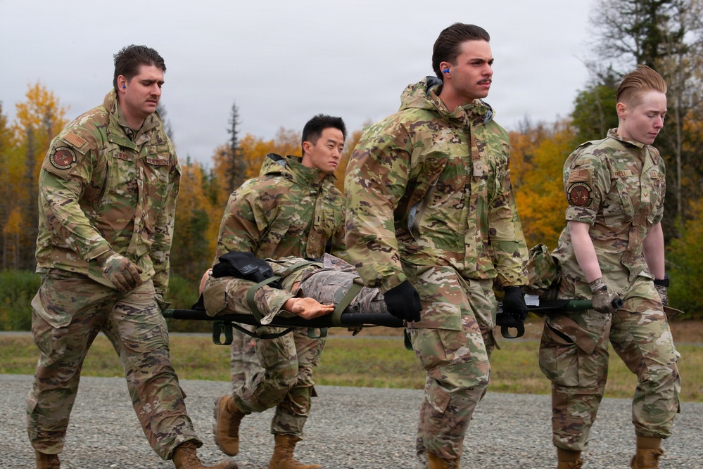 JBER conducts medical evacuation training