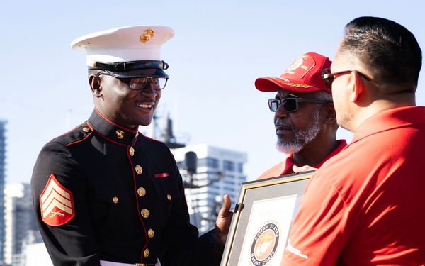 Marine Corps 250th Stamp Dedicated at Armed Forces Run in Jacksonville