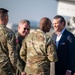 SECWAR arrives at Osan for SCM
