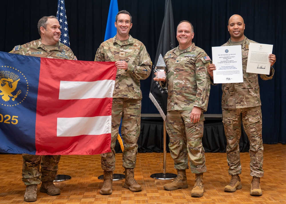 VSFB earns DOW USSF 2025 Commander in Chief’s Annual Award for Installation Excellence