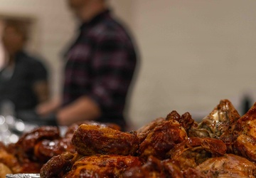 H&amp;S Battalion hosts unit potluck before the holidays