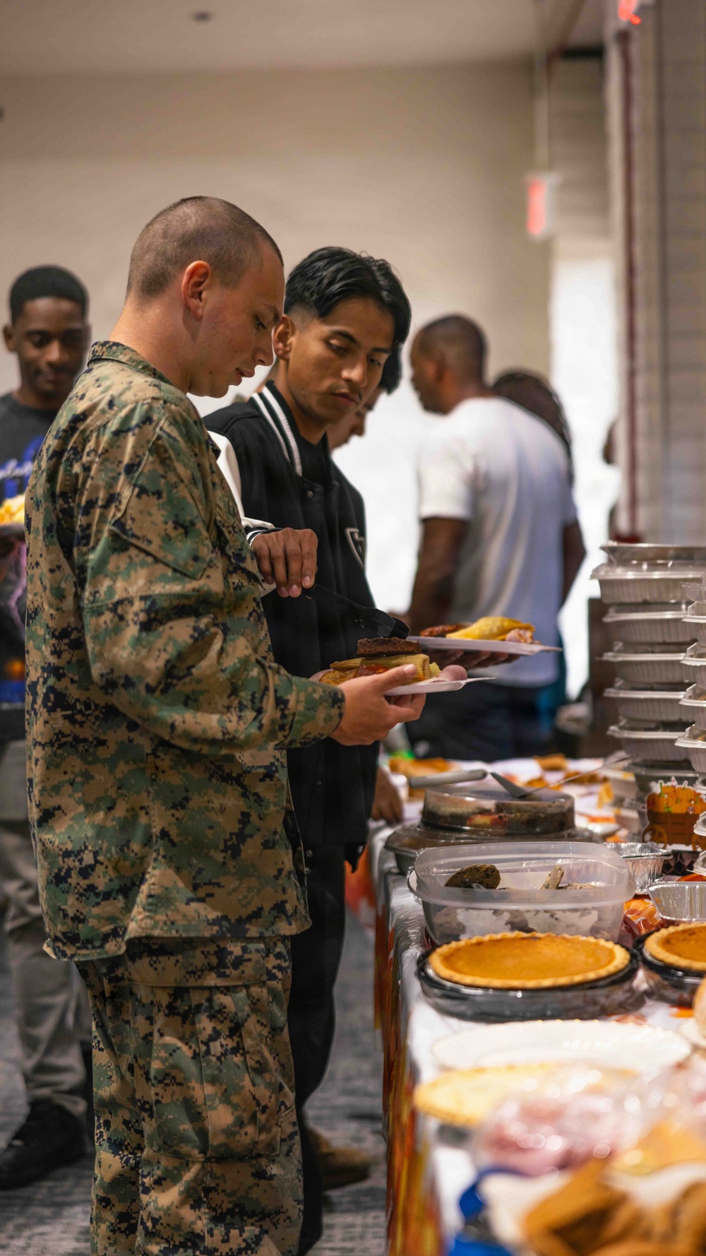 H&amp;S Battalion hosts unit potluck before the holidays