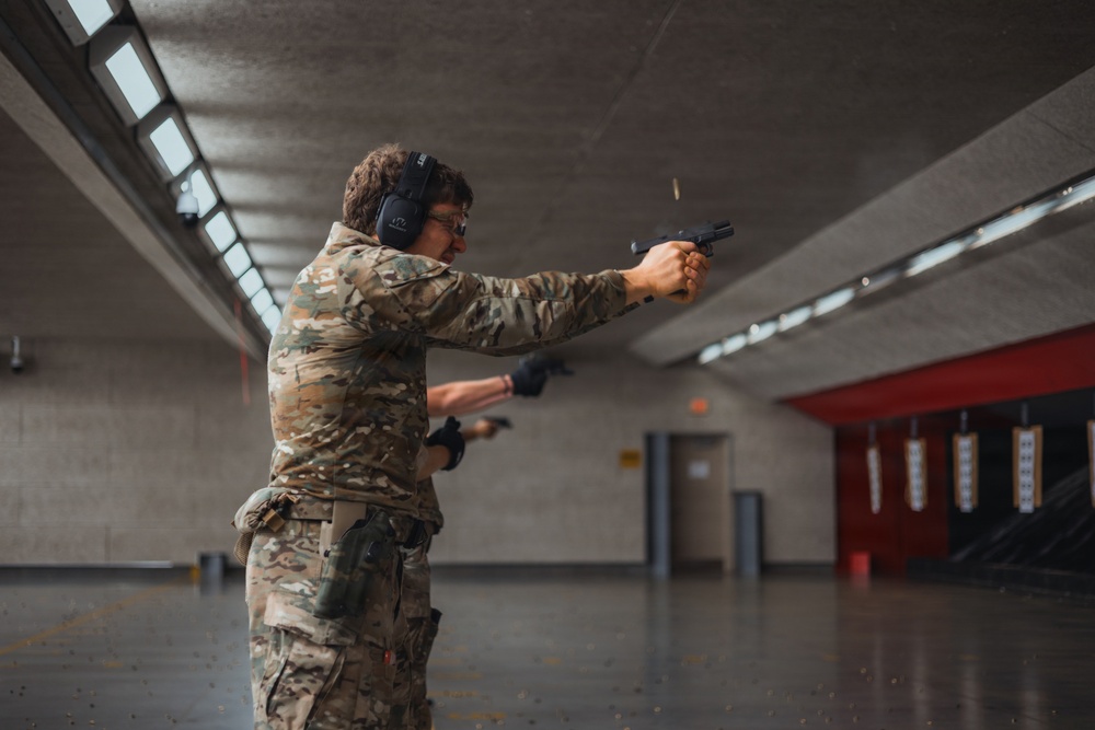 Green Berets Conduct Marksmanship Training