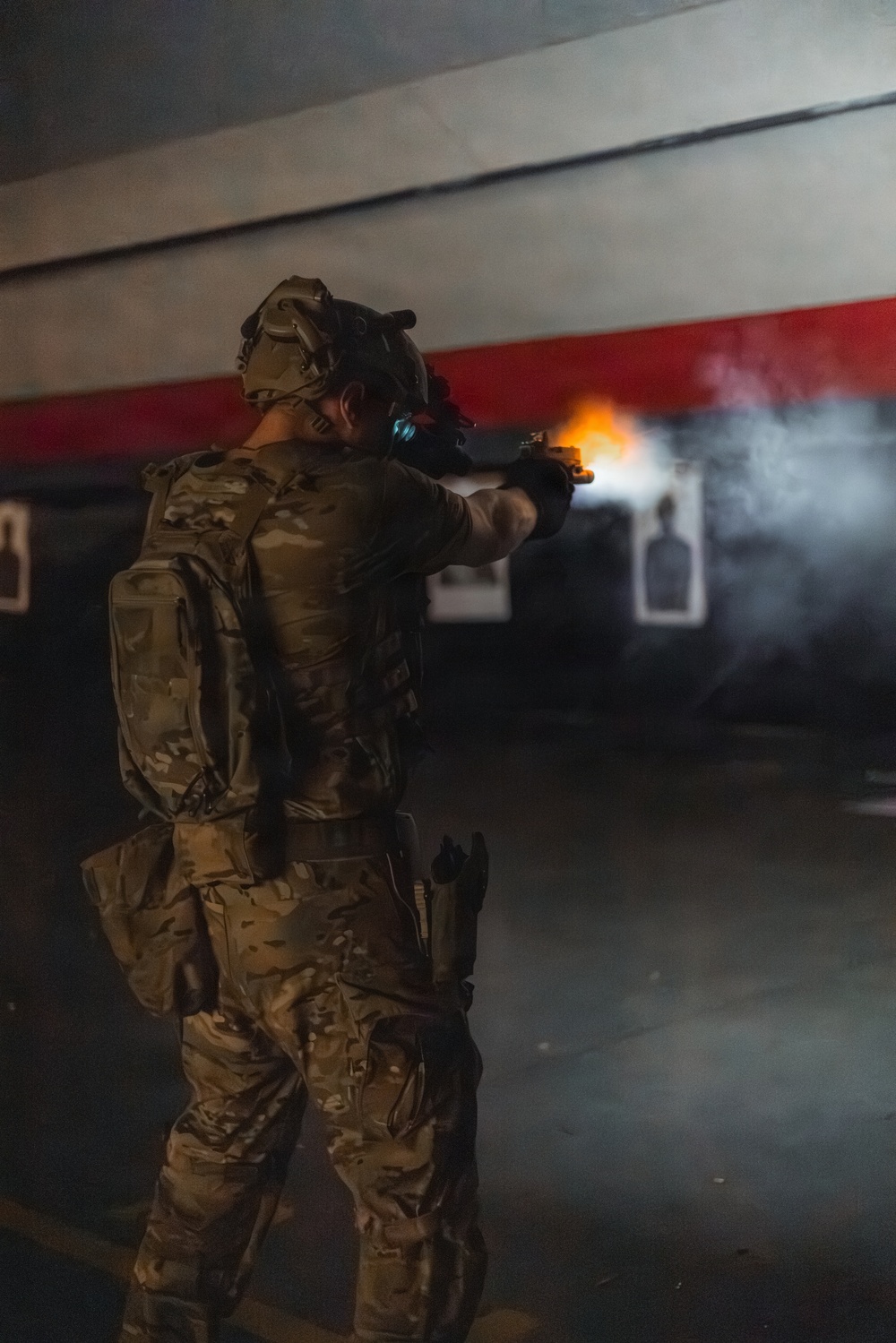 Green Berets Conduct Marksmanship Training