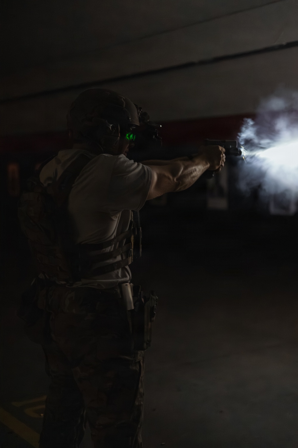 Green Berets Conduct Marksmanship Training