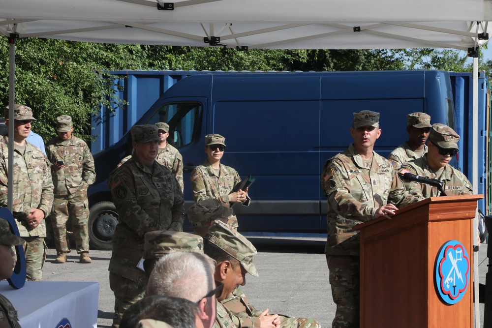 207th Military Intelligence Brigade – Theater Hosts NCO Induction Ceremony in Vicenza