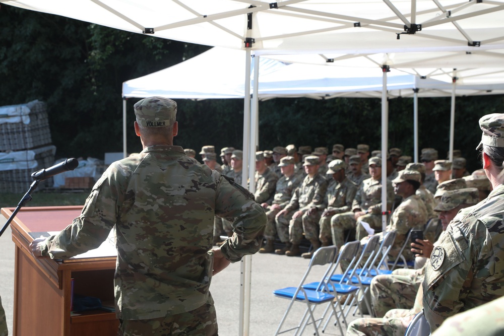 207th Military Intelligence Brigade – Theater Hosts NCO Induction Ceremony in Vicenza