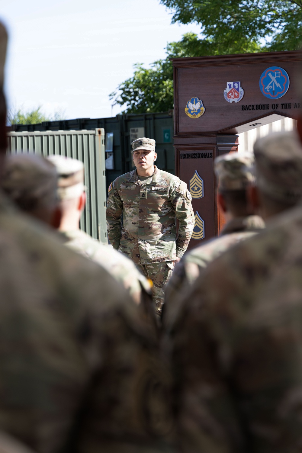 207th Military Intelligence Brigade – Theater Hosts NCO Induction Ceremony in Vicenza