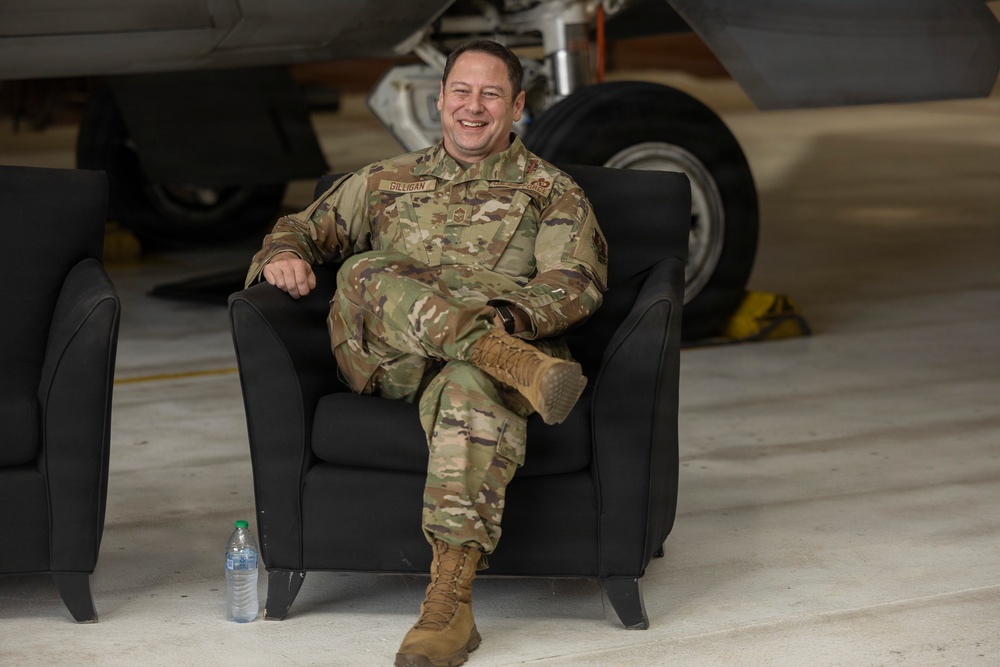 Chief Master Sgt Gilligan retires from the VaANG