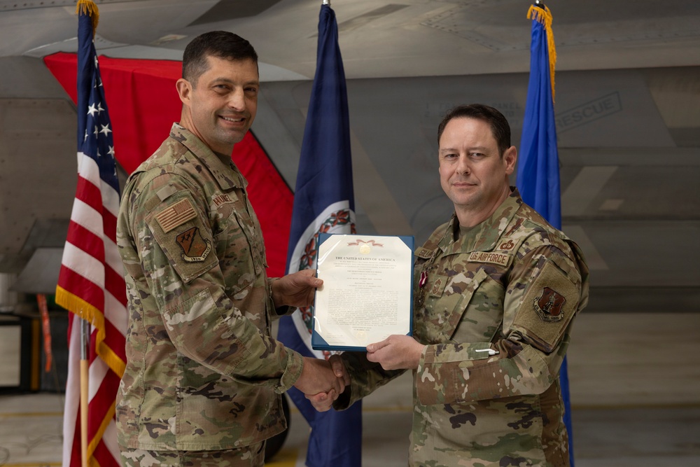 Chief Master Sgt Gilligan retires from the VaANG