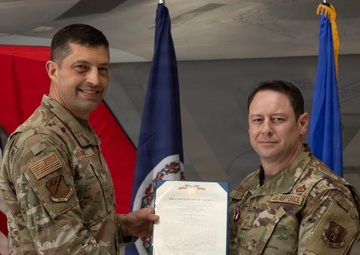 Chief Master Sgt Gilligan retires from the VaANG