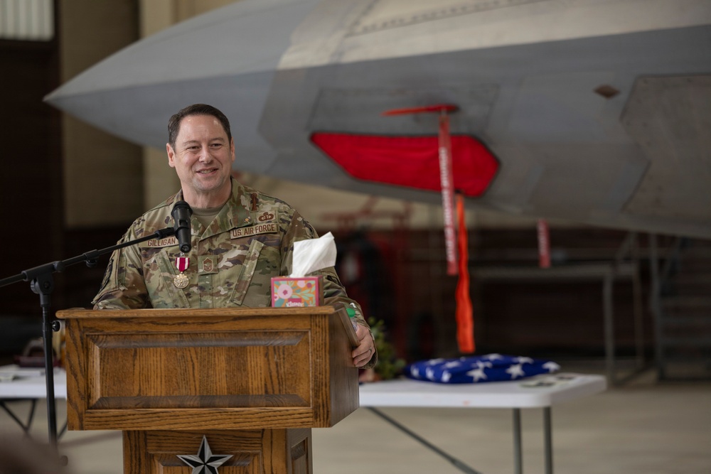 Chief Master Sgt Gilligan retires from the VaANG