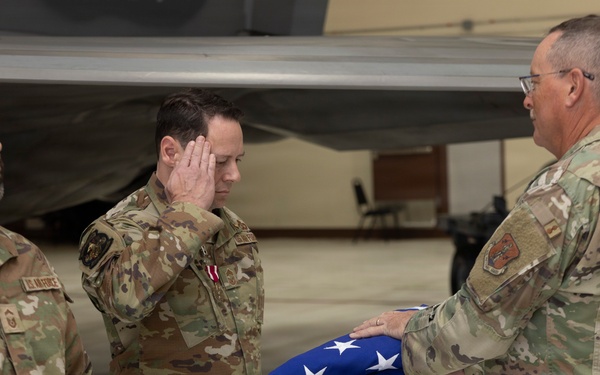 Chief Master Sgt Gilligan retires from the VaANG