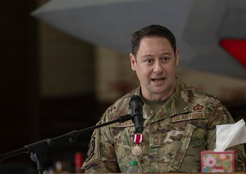 Chief Master Sgt Gilligan retires from the VaANG