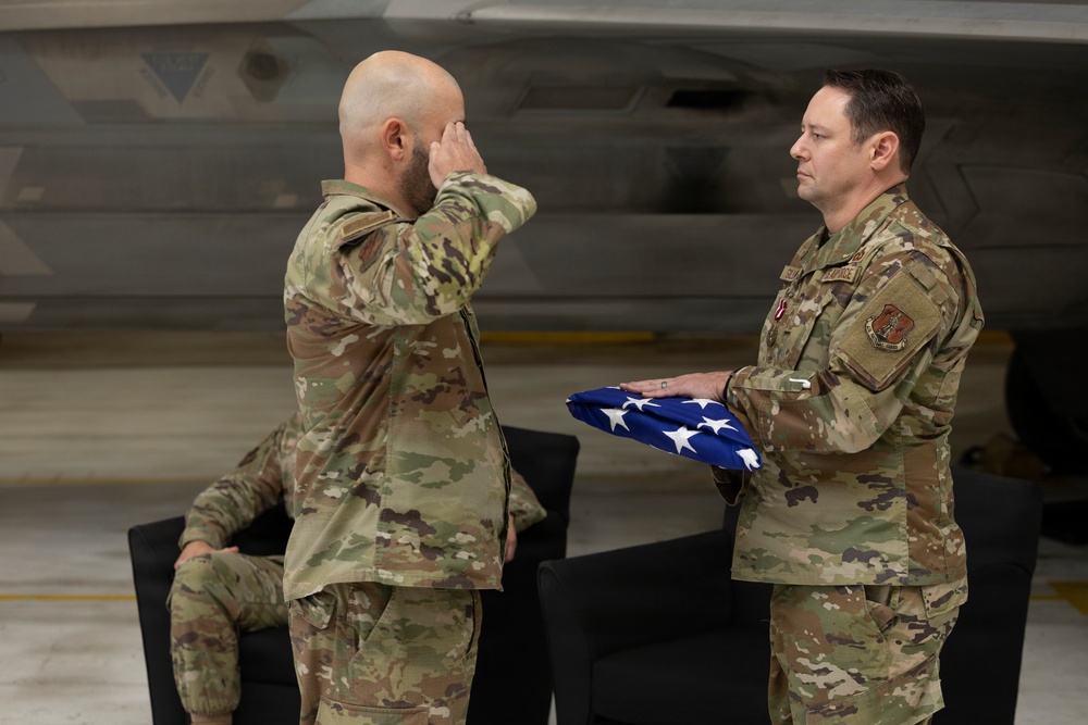 Chief Master Sgt Gilligan retires from the VaANG
