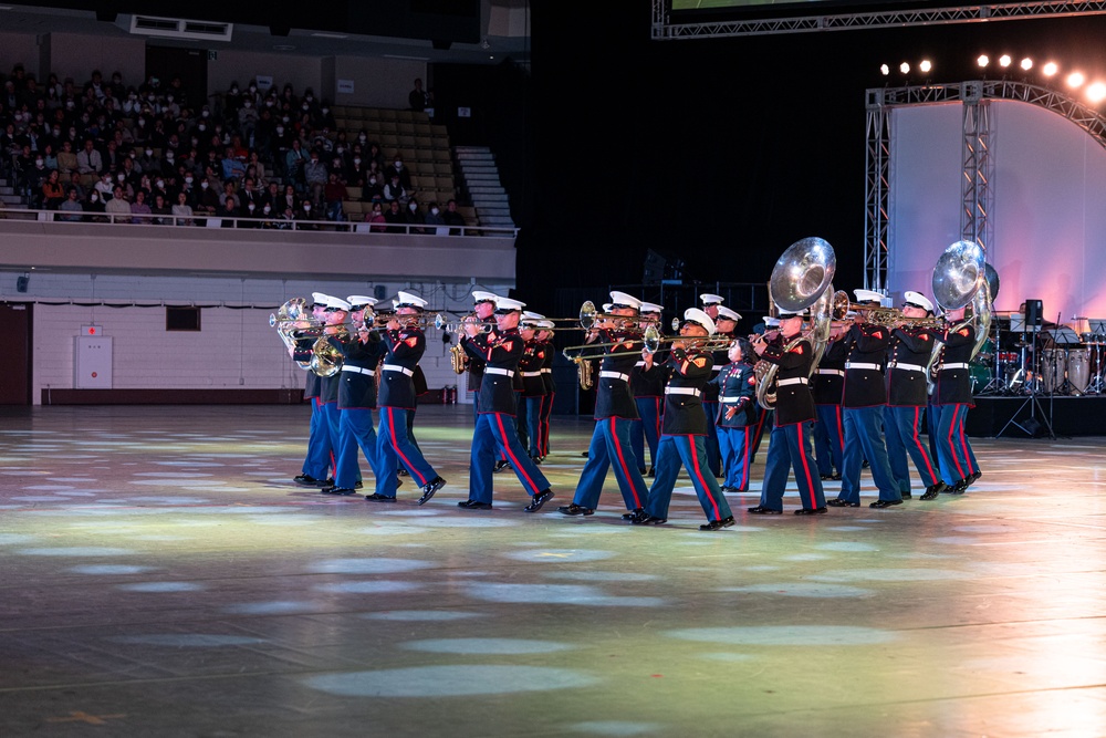 III Marine Expeditionary Force Band Performs at the 2025 Japan Self-Defense Force Marching Festival