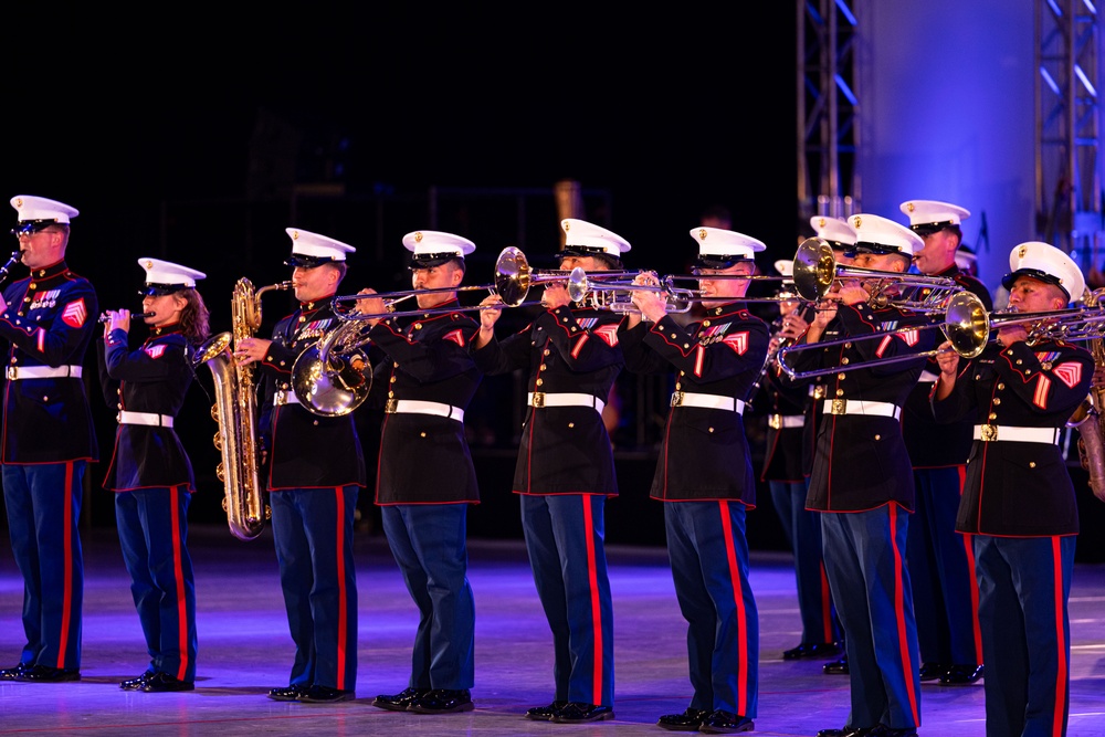 III Marine Expeditionary Force Band Performs at the 2025 Japan Self-Defense Force Marching Festival