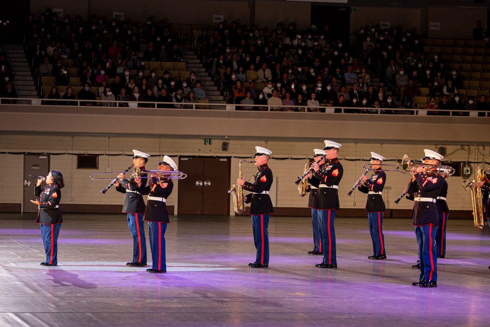 III Marine Expeditionary Force Band Performs at the 2025 Japan Self-Defense Force Marching Festival