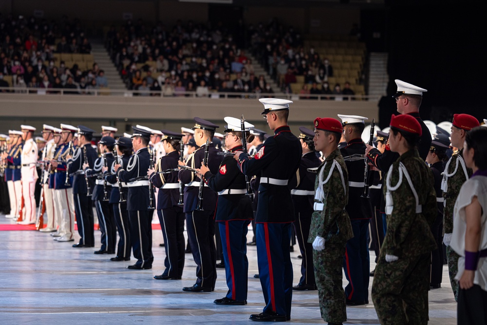III Marine Expeditionary Force Band Performs at the 2025 Japan Self-Defense Force Marching Festival
