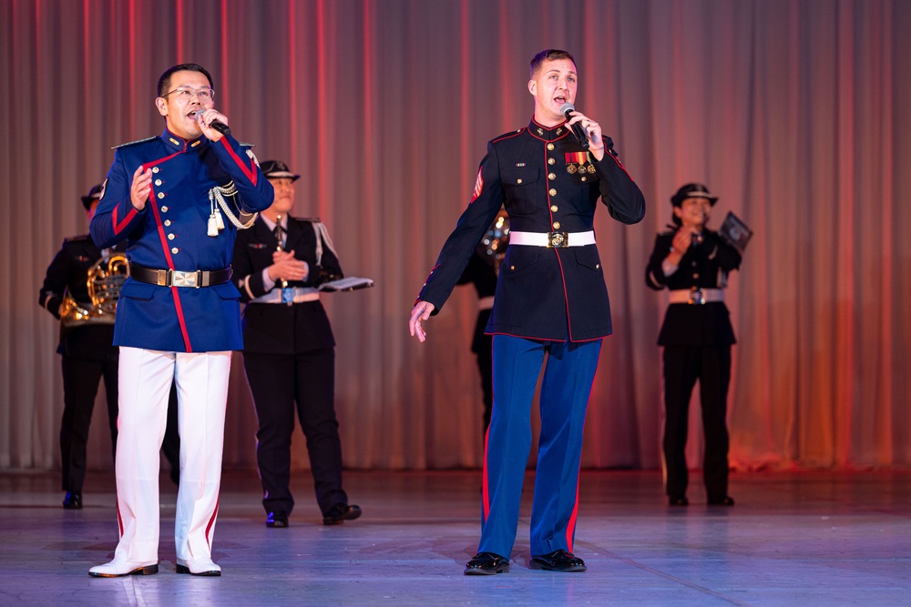 III Marine Expeditionary Force Band Performs at the 2025 Japan Self-Defense Force Marching Festival