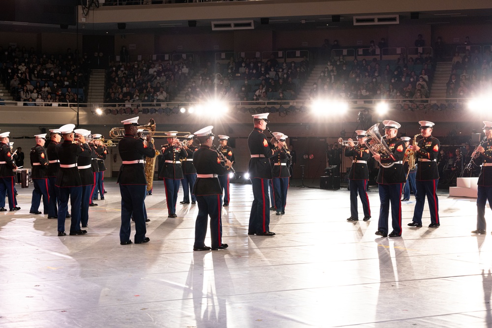 III Marine Expeditionary Force Band Performs at the 2025 Japan Self-Defense Force Marching Festival