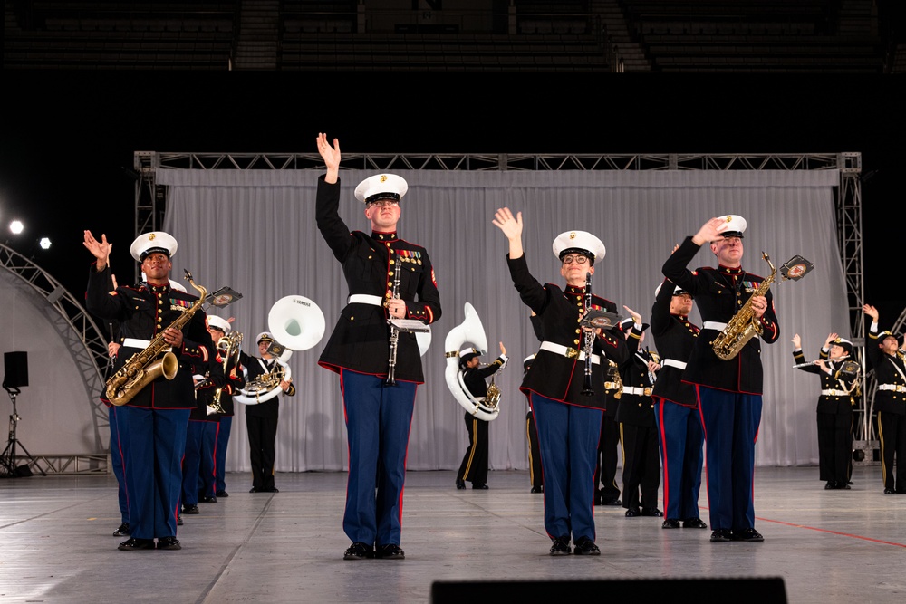 III Marine Expeditionary Force Band Performs at the 2025 Japan Self-Defense Force Marching Festival