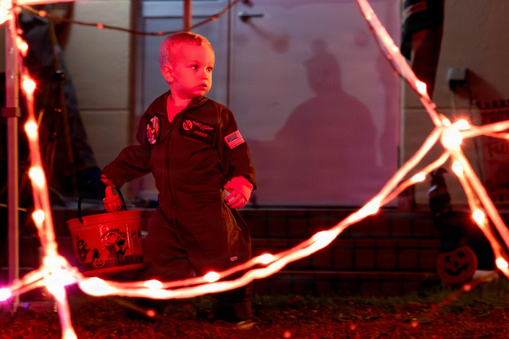 Costumes and Candy Fill Misawa Air Base