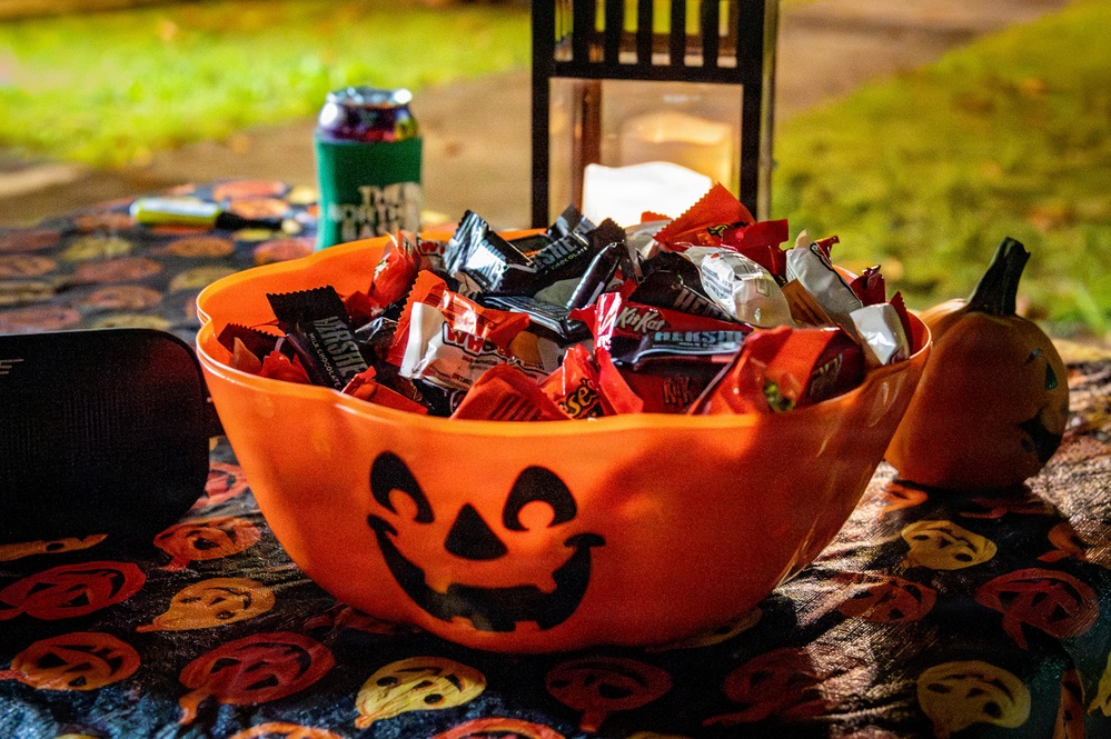 Costumes and Candy Fill Misawa Air Base