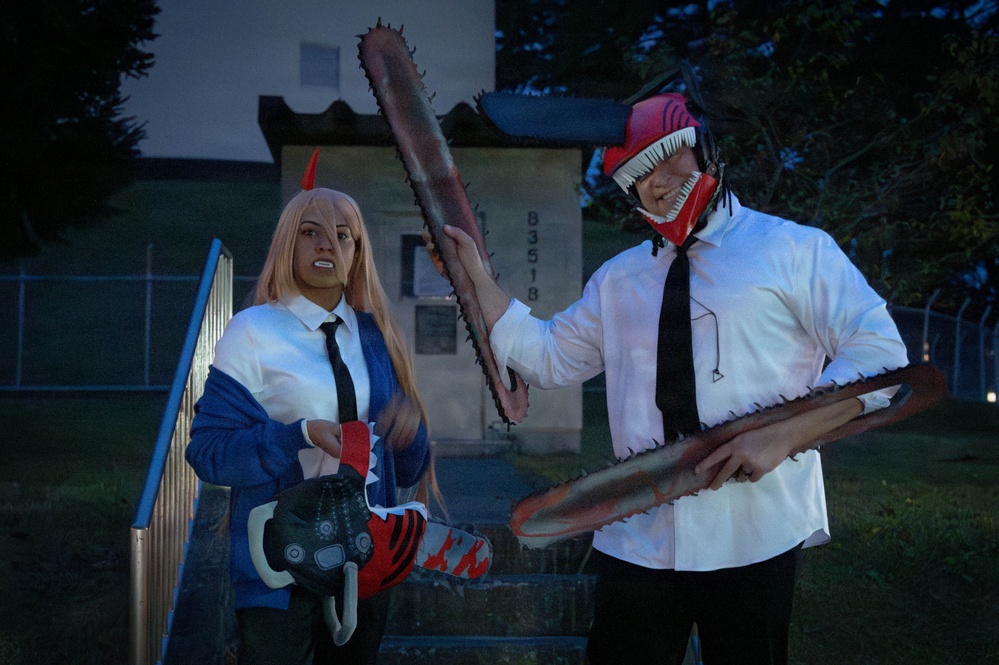 Costumes and Candy Fill Misawa Air Base