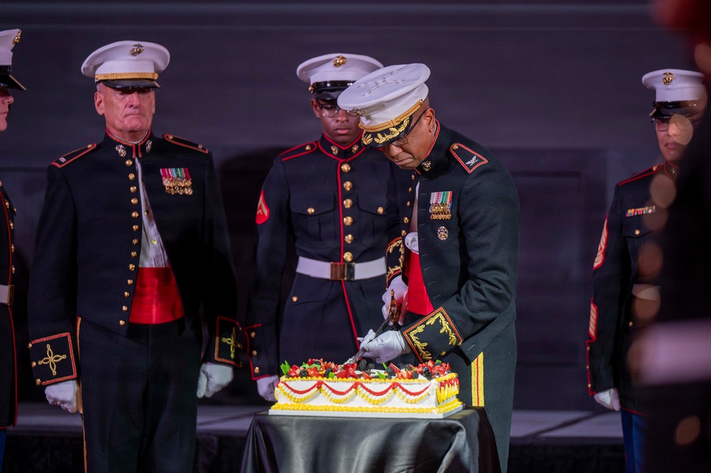 Marine Corps Base Camp Blaz celebrates the 250th Marine Corps Birthday