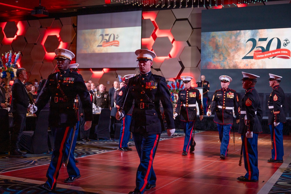 Marine Corps Base Camp Blaz celebrates the 250th Marine Corps Birthday