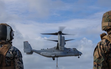 VMM-363 and 3d MLR rehearse hoist operations