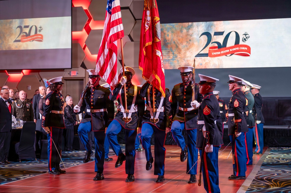 Marine Corps Base Camp Blaz celebrates the 250th Marine Corps Birthday