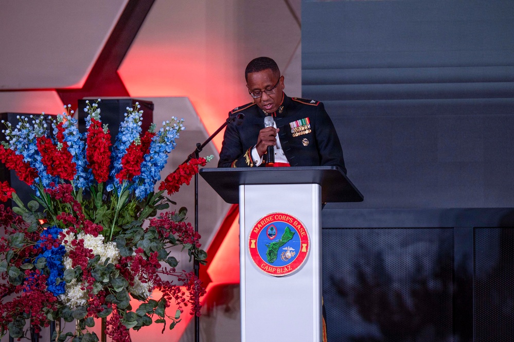 Marine Corps Base Camp Blaz celebrates the 250th Marine Corps Birthday