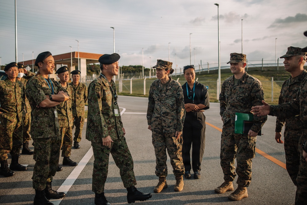 U.S. Marines and Japan Ground Self-Defense Force strengthen tactical communications and interoperability at Jungle Warfare Training Center