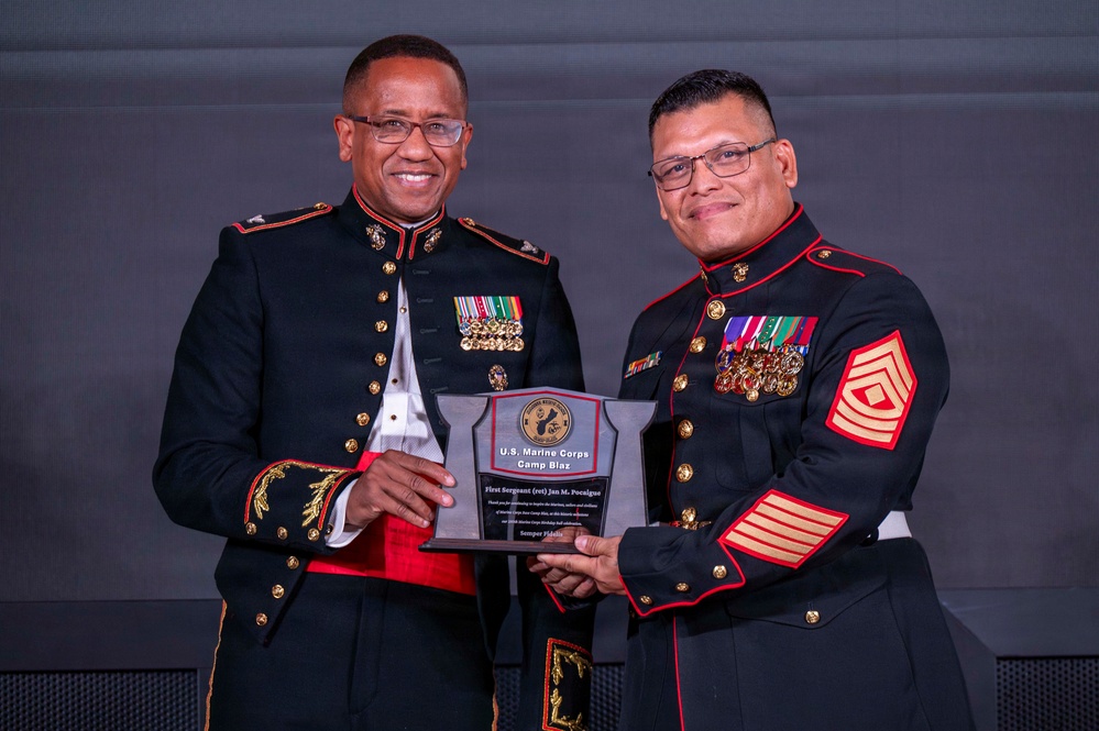 Marine Corps Base Camp Blaz celebrates the 250th Marine Corps Birthday