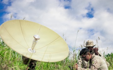 7th Communication Battalion Marines sharpen combat and communications skills at Jungle Warfare Training Center