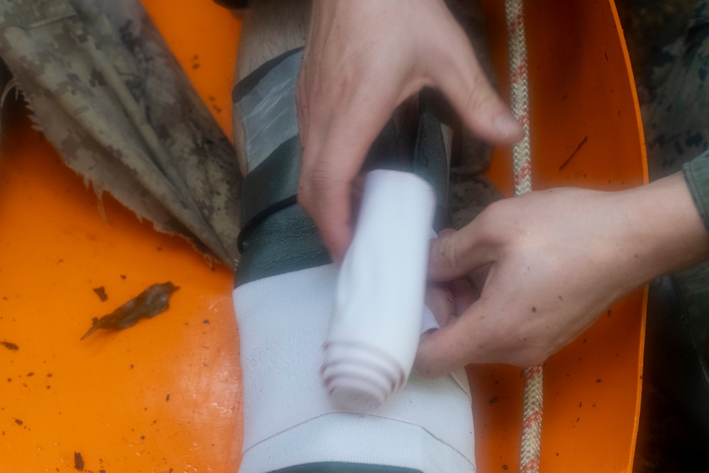 3rd Marine Division Conducts CASEVAC Drill