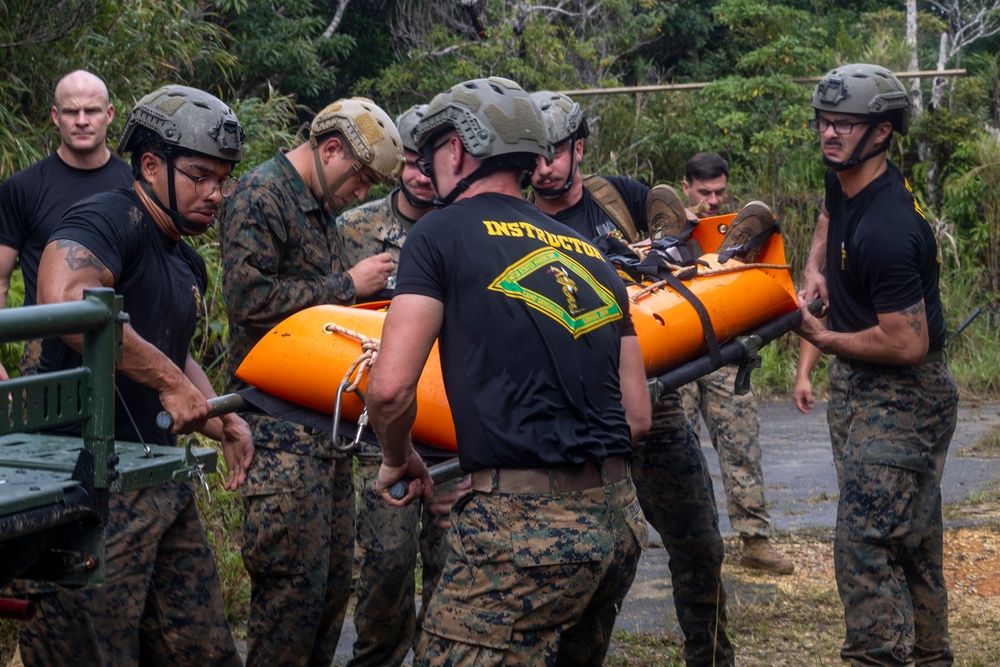 3rd Marine Division Conducts CASEVAC Drill